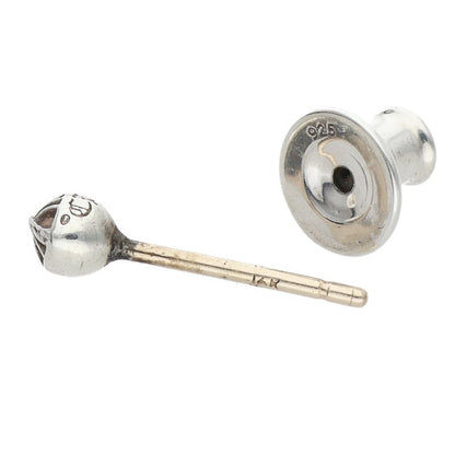 Chrome Hearts Mini Cross Ball Stud Silver 925 Size ONE SIZE
