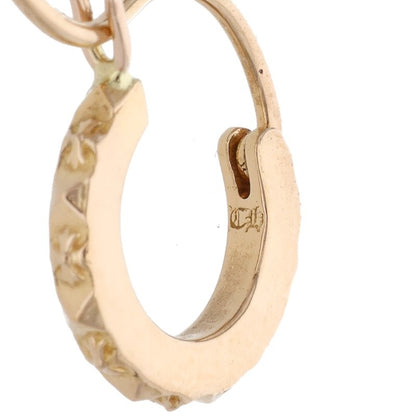 Chrome Hearts 22K Tiny TFP Hoop Yellow Gold Size ONE SIZE