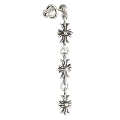 Chrome Hearts Tiny E CH Plus 3 Drop Silver Size ONE SIZE