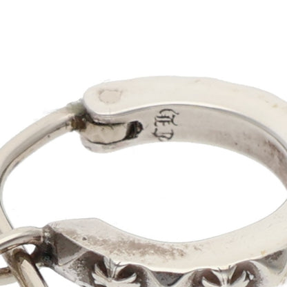 Chrome Hearts Tiny TFP Hoop Silver Size ONE SIZE