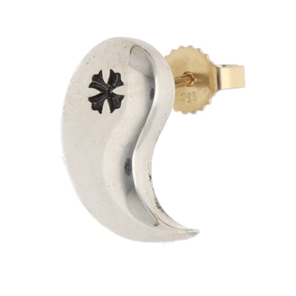 Chrome Hearts YIN YANG .925 Silver Earring Size ONE SIZE