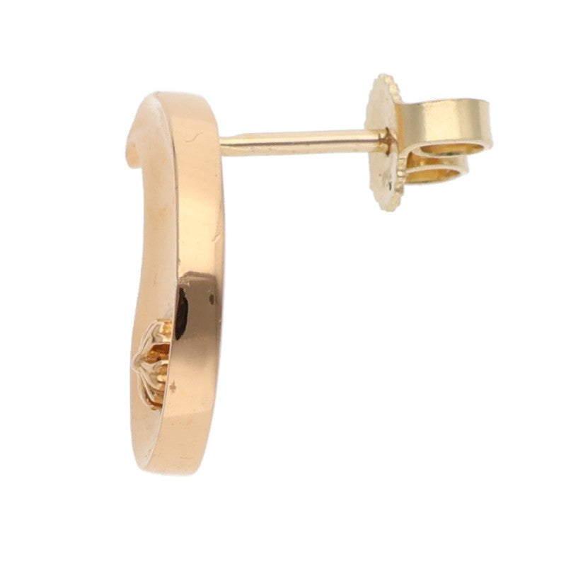 Chrome Hearts YIN YANG 22K Yellow Gold Earring Size ONE SIZE