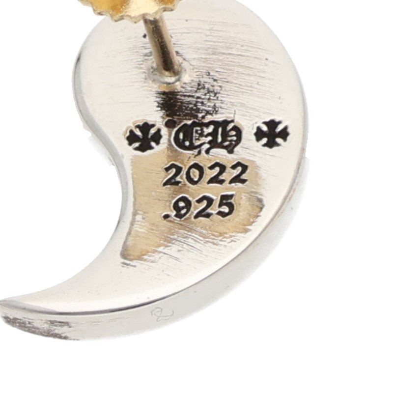 Chrome Hearts YIN YANG .925 Silver Earring Size ONE SIZE