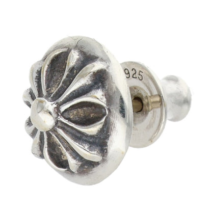 Chrome Hearts CRSBLL Cross Ball Silver Earring Size ONE SIZE
