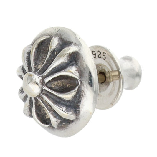 Chrome Hearts CRSBLL Cross Ball Silver Earring Size ONE SIZE