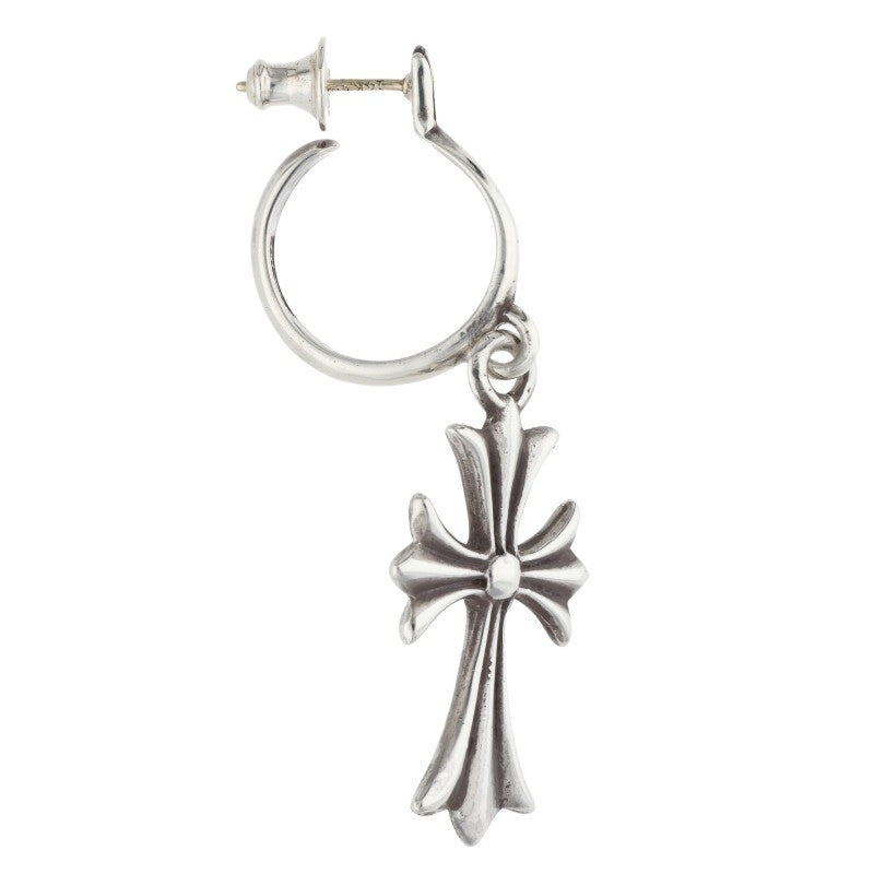 Chrome Hearts TINY CH CROSS Hoop Earring Size ONE SIZE