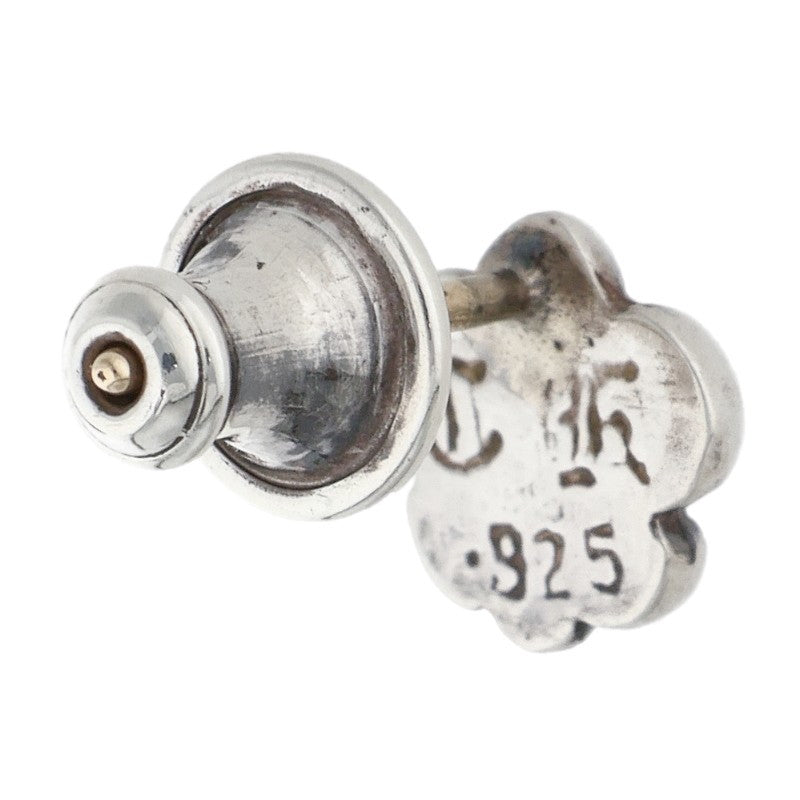 Chrome Hearts BS FLEUR Stud Silver Earring Size ONE SIZE
