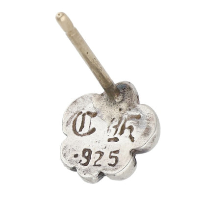 Chrome Hearts BS FLEUR Stud Silver Earring Size ONE SIZE