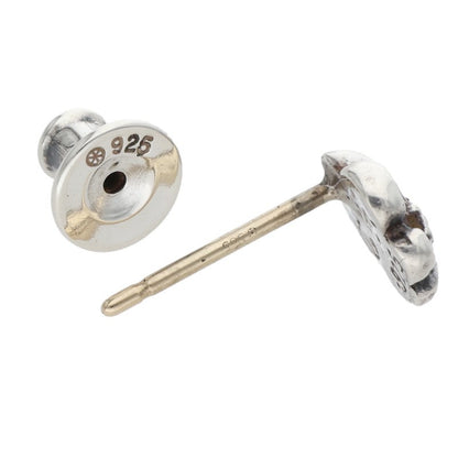 Chrome Hearts BS FLEUR Stud Silver Earring Size ONE SIZE