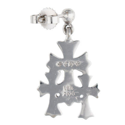 Chrome Hearts 18K Triple CH Diamond Earring Size ONE SIZE