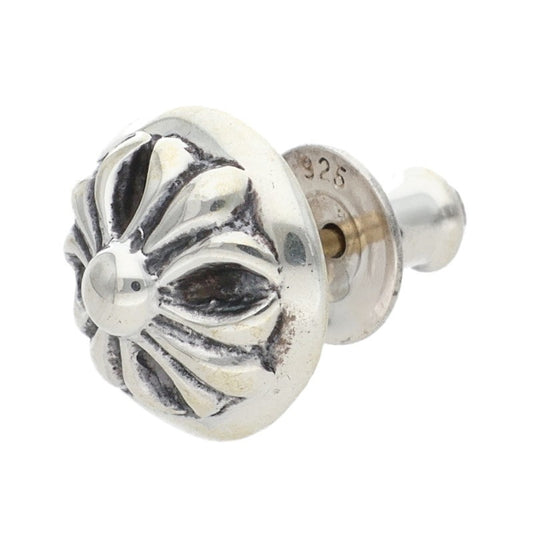 Chrome Hearts STUD CRSBLL Silver Earring Size ONE SIZE