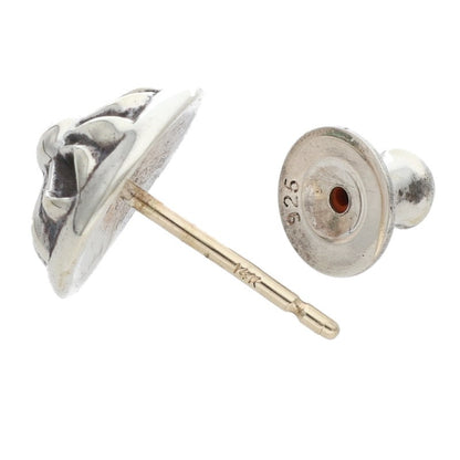 Chrome Hearts STUD CRSBLL Silver Earring