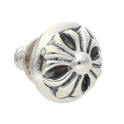 Chrome Hearts STUD CRSBLL Silver Earring