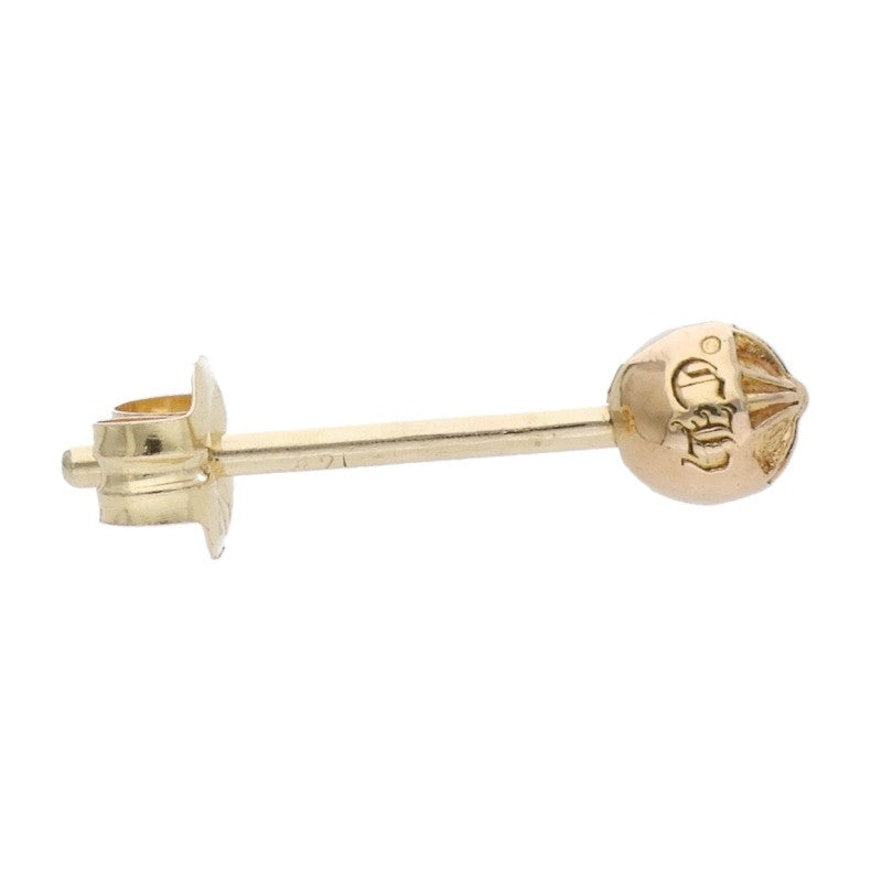 Chrome Hearts 22K MINI CRS BALL Stud Gold Size ONE SIZE