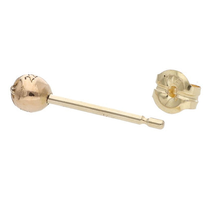 Chrome Hearts 22K MINI CRS BALL Stud Gold Size ONE SIZE