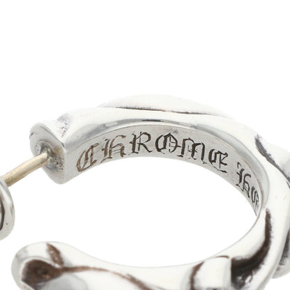 Chrome Hearts HOOP SCROLL 1 Silver Earring Size ONE SIZE