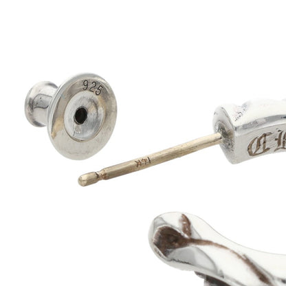 Chrome Hearts HOOP SCROLL 1 Silver Earring Size ONE SIZE