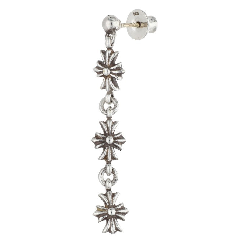 Chrome Hearts Tiny E CH Plus 3 Drop Silver Size ONE SIZE