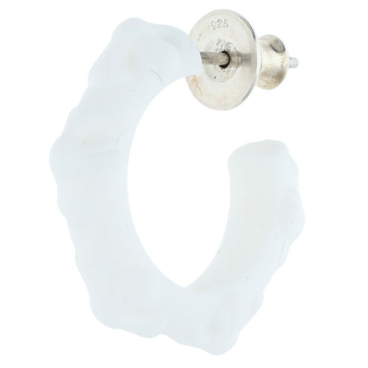 Chrome Hearts RUBBER HOOP CROSS SML Earring Size ONE SIZE