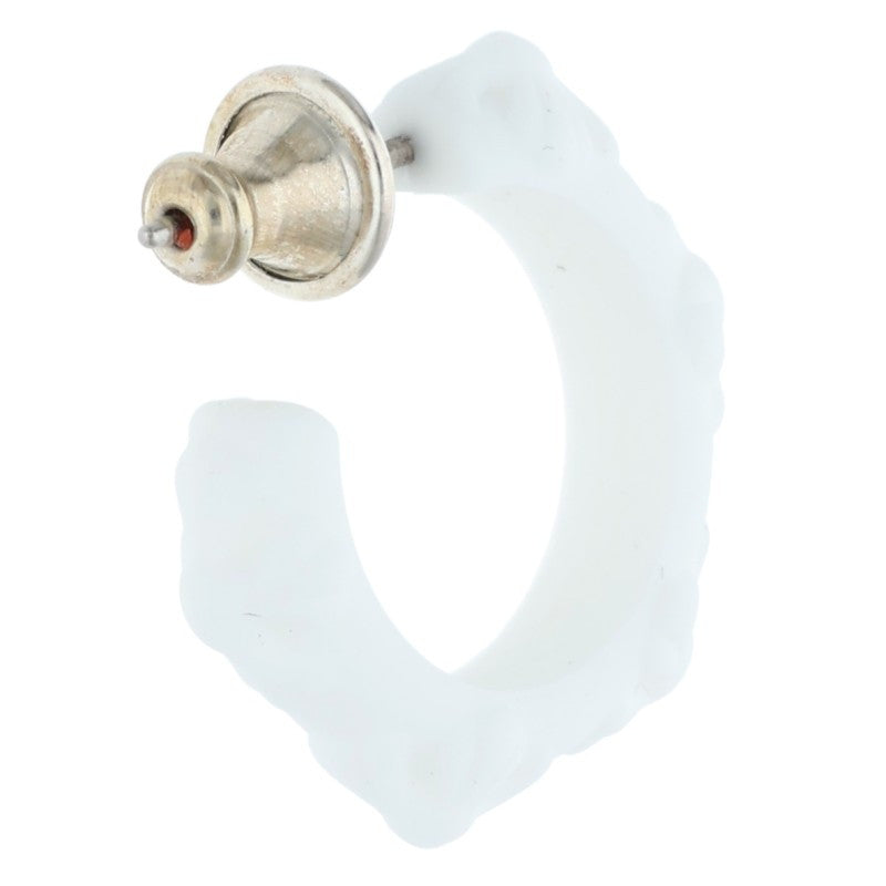 Chrome Hearts RUBBER HOOP CROSS SML Earring Size ONE Multi