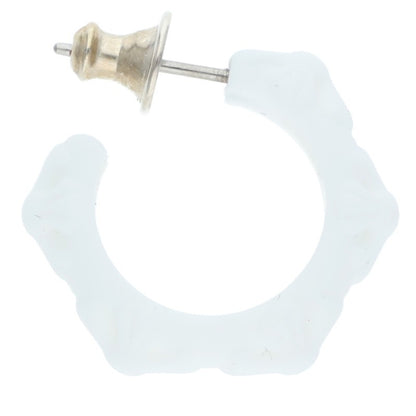 Chrome Hearts RUBBER HOOP CROSS SML Earring Size ONE Multi