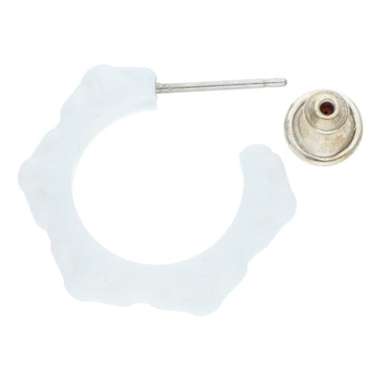 Chrome Hearts RUBBER HOOP CROSS SML Earring Size ONE Multi