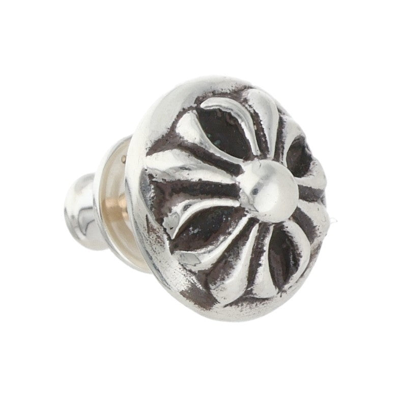 Chrome Hearts Cross Ball Stud Silver Earring Size ONE SIZE