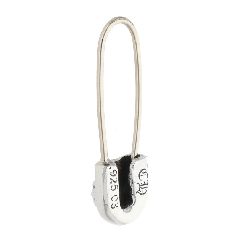 Chrome Hearts Safety Pin Emerald Silver Size ONE SIZE