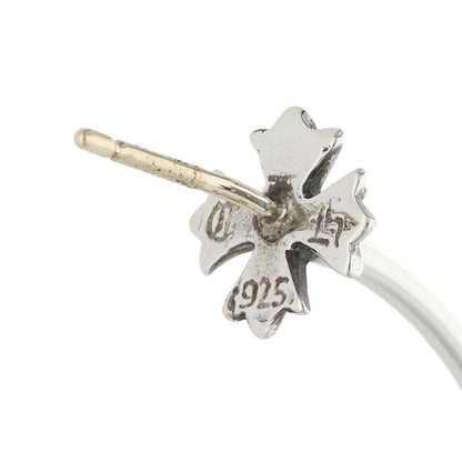 Chrome Hearts CH Plus Hoop Silver Earring Size ONE SIZE