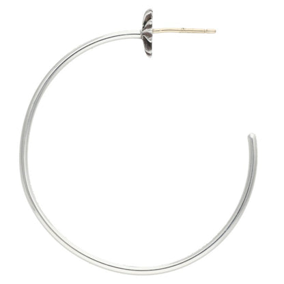 Chrome Hearts CH Plus Hoop Silver Earring Size ONE SIZE