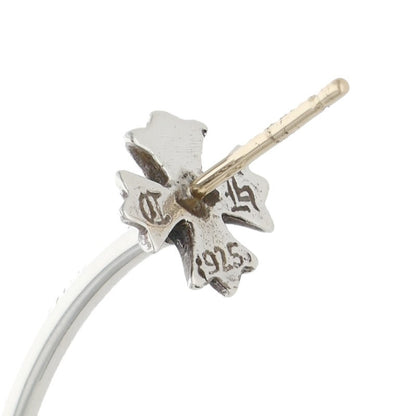 Chrome Hearts CH Plus Hoop Silver Earring Size ONE SIZE