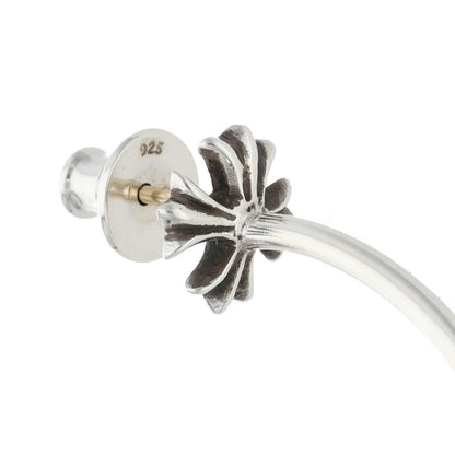 Chrome Hearts CH Plus Hoop Silver Earring Size ONE SIZE