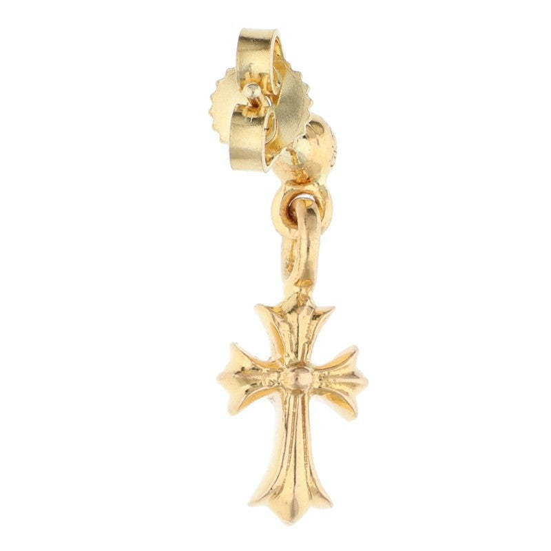 Chrome Hearts 22K Stack CH Cross Drop Gold