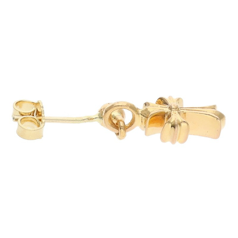 Chrome Hearts 22K Stack CH Cross Drop Gold