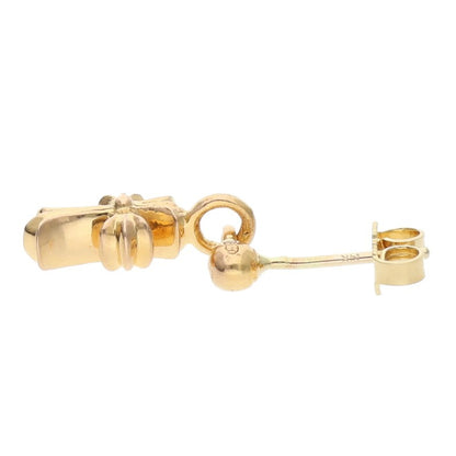 Chrome Hearts 22K Stack CH Cross Drop Gold