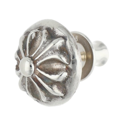 Chrome Hearts Silver Cross Ball Stud Earring Size ONE SIZE