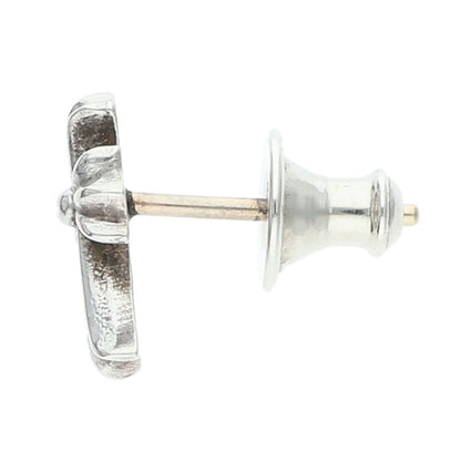 Chrome Hearts 925 Silver CH Cross Fat Stud Size ONE SIZE