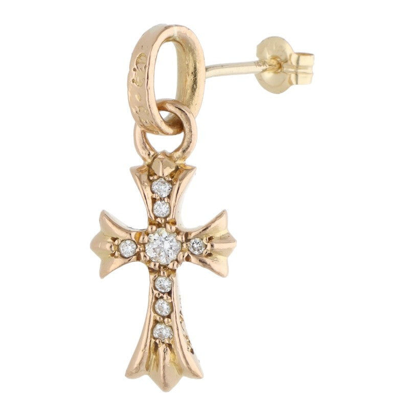 Chrome Hearts 22K Baby Fat Diamond Earring Size ONE SIZE