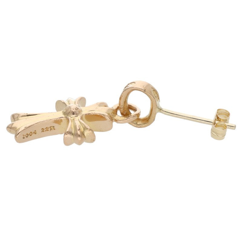 Chrome Hearts 22K Baby Fat Diamond Earring Size ONE SIZE