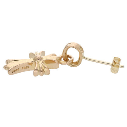 Chrome Hearts 22K Baby Fat Diamond Earring Size ONE SIZE