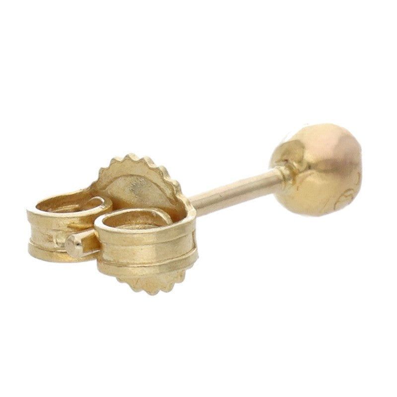 Chrome Hearts 22K Mini Cross Ball Stud Gold Size ONE SIZE