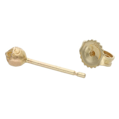 Chrome Hearts 22K Mini Cross Ball Stud Gold Size ONE SIZE