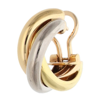 Cartier Trinity K18 Multi-Gold Earring Size ONE SIZE
