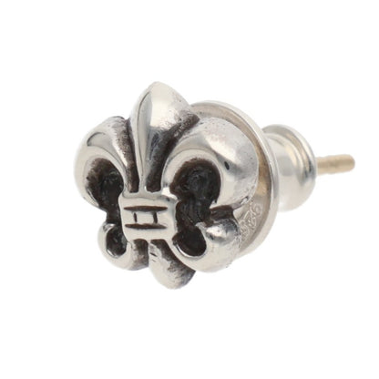 Chrome Hearts BS Fleur Stud Silver Earring