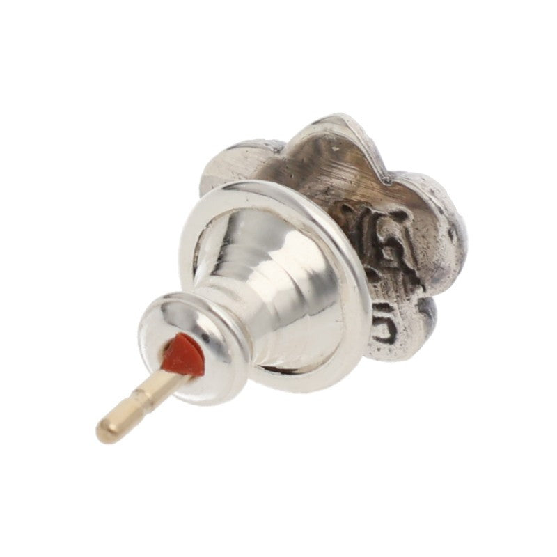 Chrome Hearts BS Fleur Stud Silver Earring