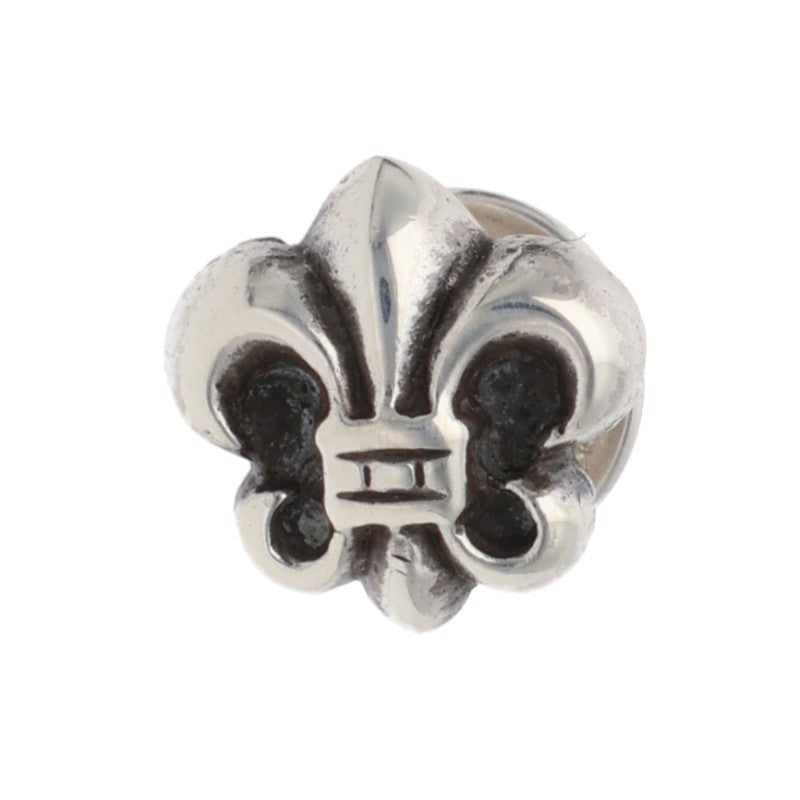 Chrome Hearts BS Fleur Stud Silver Earring