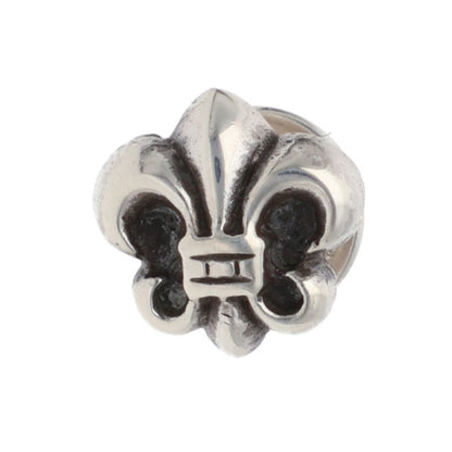 Chrome Hearts BS Fleur Stud Silver Earring
