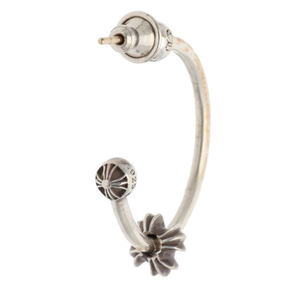 Chrome Hearts 925 Silver Spinner Hoop Mini