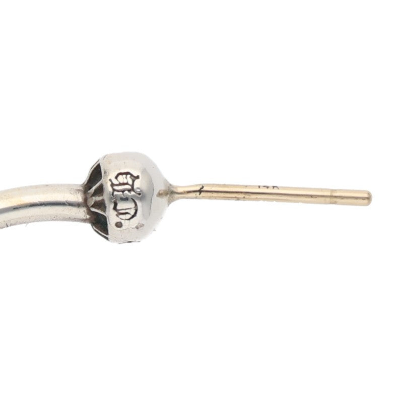 Chrome Hearts 925 Silver Spinner Hoop Mini