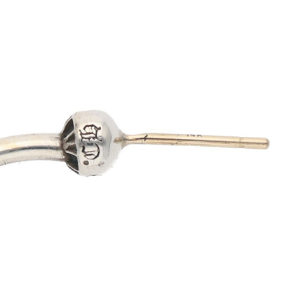 Chrome Hearts 925 Silver Spinner Hoop Mini